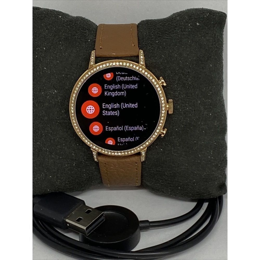 Fossil Gen 4 Authentic Digital Dial Smart Watch Custom Band FTW6011 CO160